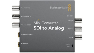 ミニコンバーター Blackmagic Design Mini Converter SDI to Analog レンタル